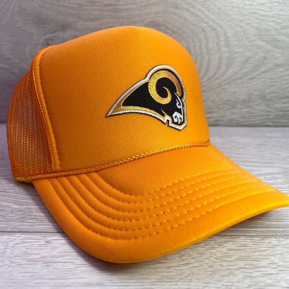 OTTO | Accessories | New Vintage Style Los Angeles Rams Yellow Trucker ...
